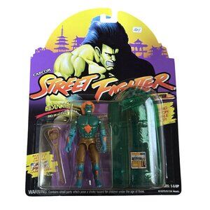 Blanka Street Fighter Figure Hasbro Capcom Sealed Pack 1993 Vintage